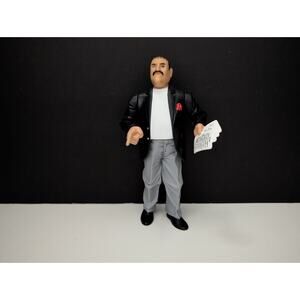 WWF Sgt Slaughter Figure Ringside Collection 2 Jakks 1998 WWE Toy w Fan Letters